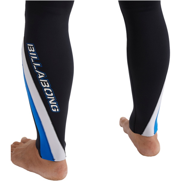 2025 Billabong Mens Oscillator Natural 4/3mm Chest Zip Wetsuit 24AW193516 - Royal